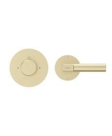 HAKK Thermostatic Concealed Shower Valve with Diverter Brushed Gold