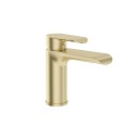 SCOPE Basin Mixer Brushed Gold