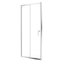 ZEBA Sliding Door 1100mm Chrome